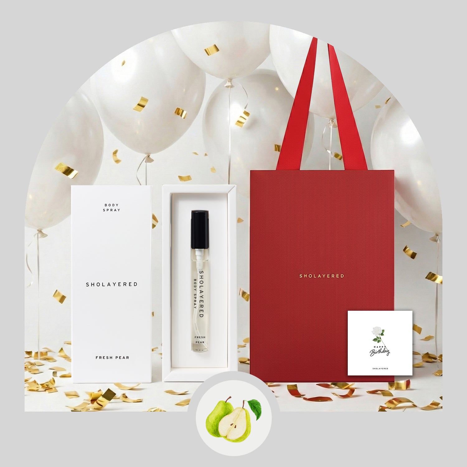 Body spray | Fresh pear | 10ml – SHOLAYERED