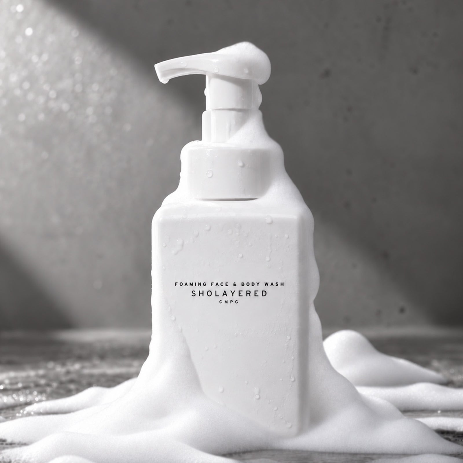 ボディソープ SHOLAYERED Foaming Face & Body Wash フォーミング フェイス＆ボディウォッシュ ｜シャンパン – SHOLAYERED