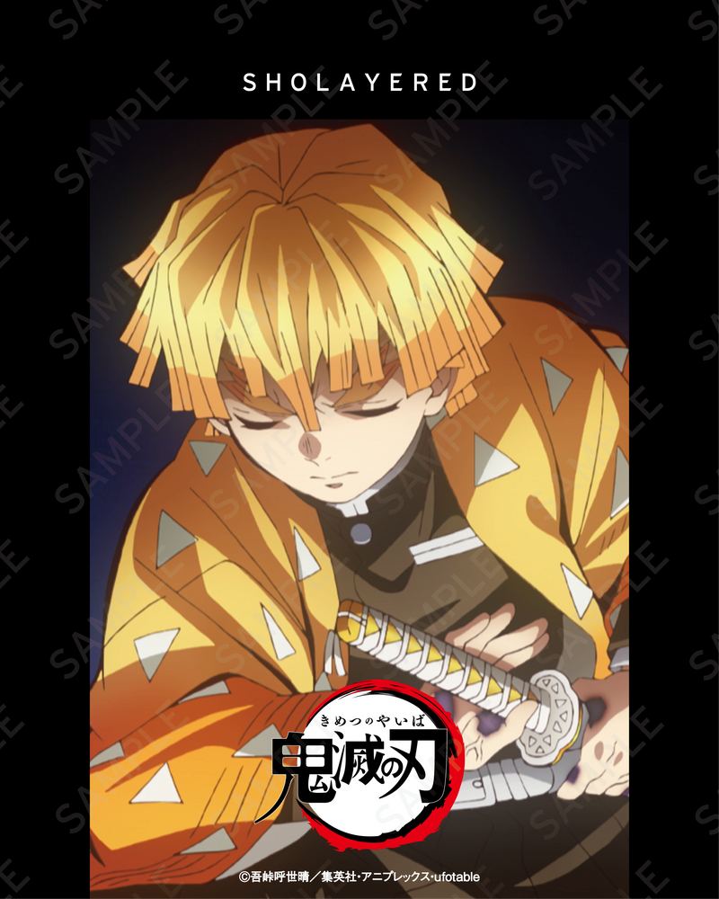 THE FRAME アニメ「鬼滅の刃」フレグランスタグ｜我妻善逸 – SHOLAYERED
