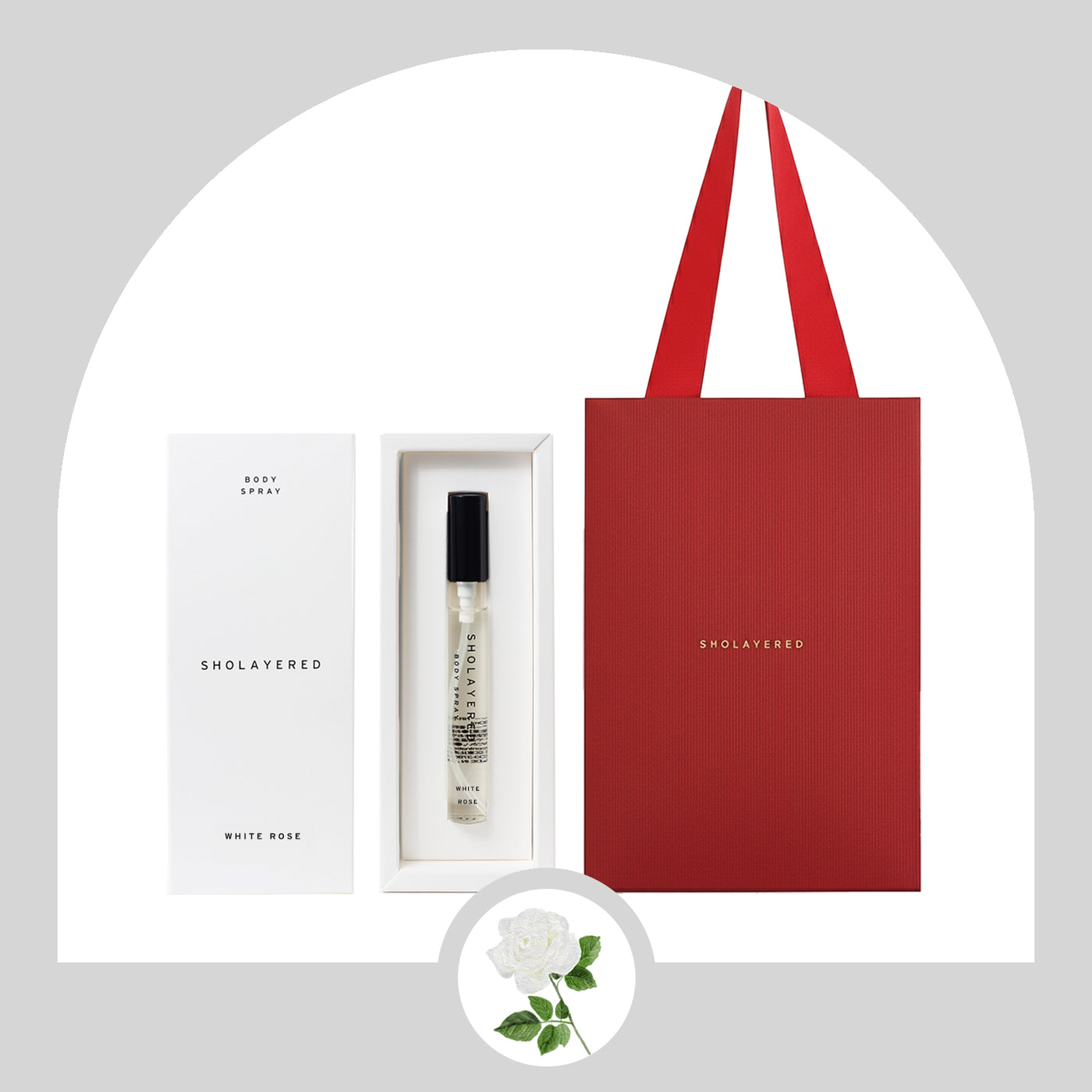 誕生日専用セット】ボディスプレー｜ホワイトローズ｜10ml – SHOLAYERED