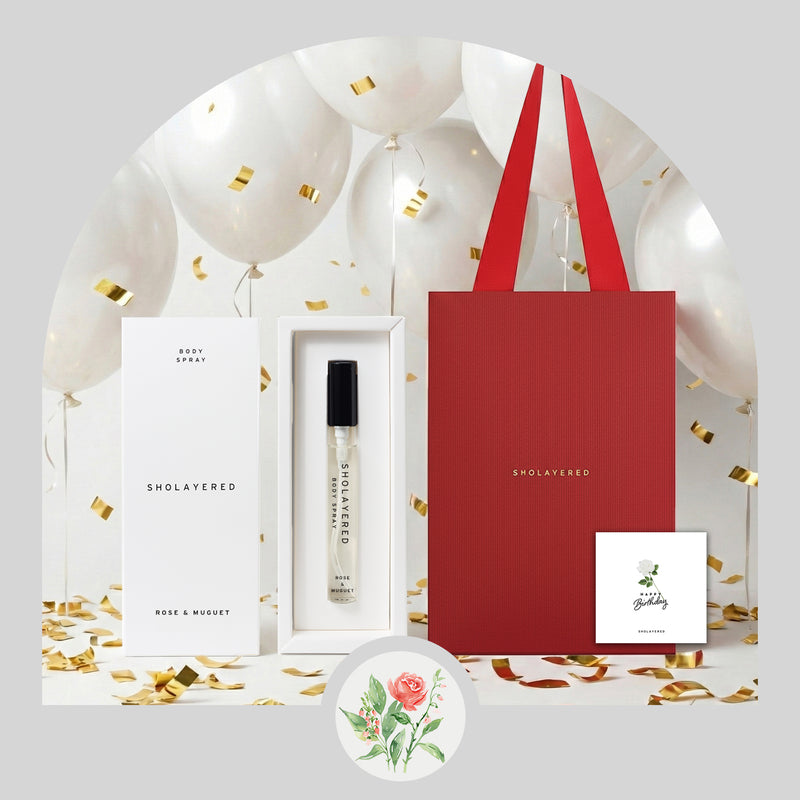 誕生日専用セット】ボディスプレー｜ローズ＆ミュゲ｜10ml – SHOLAYERED